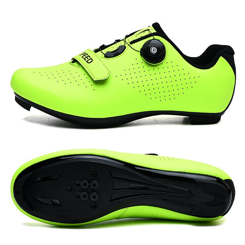 Thumbnail: 2023 New Road Bicycle Shoes Men Cycling Sneaker Mtb Clits Route Cleat Dirt Bike