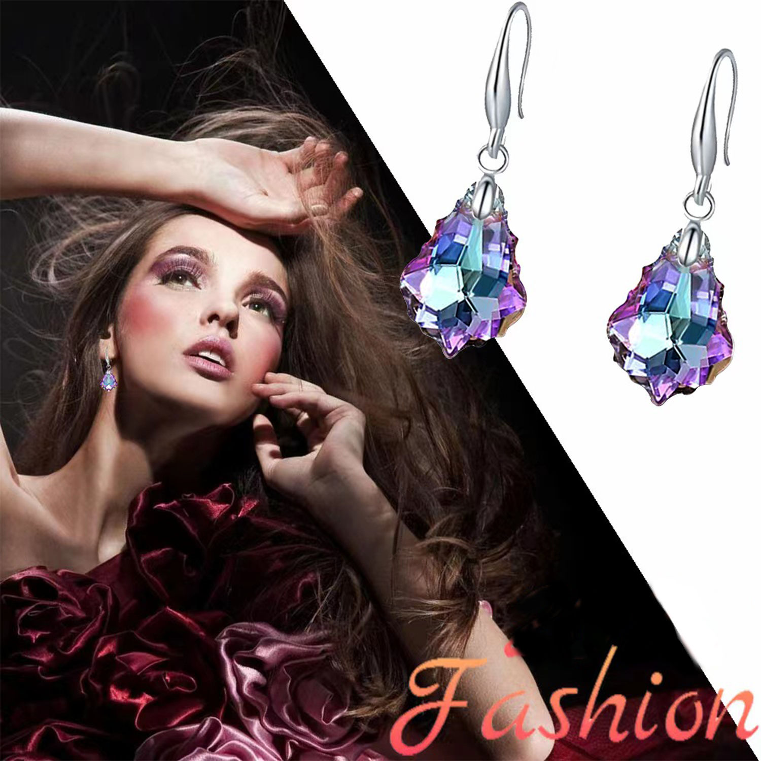 Earring Teardrop Earrings Drop Dangly Gemstone Earings Hypoallergenic Birthday 