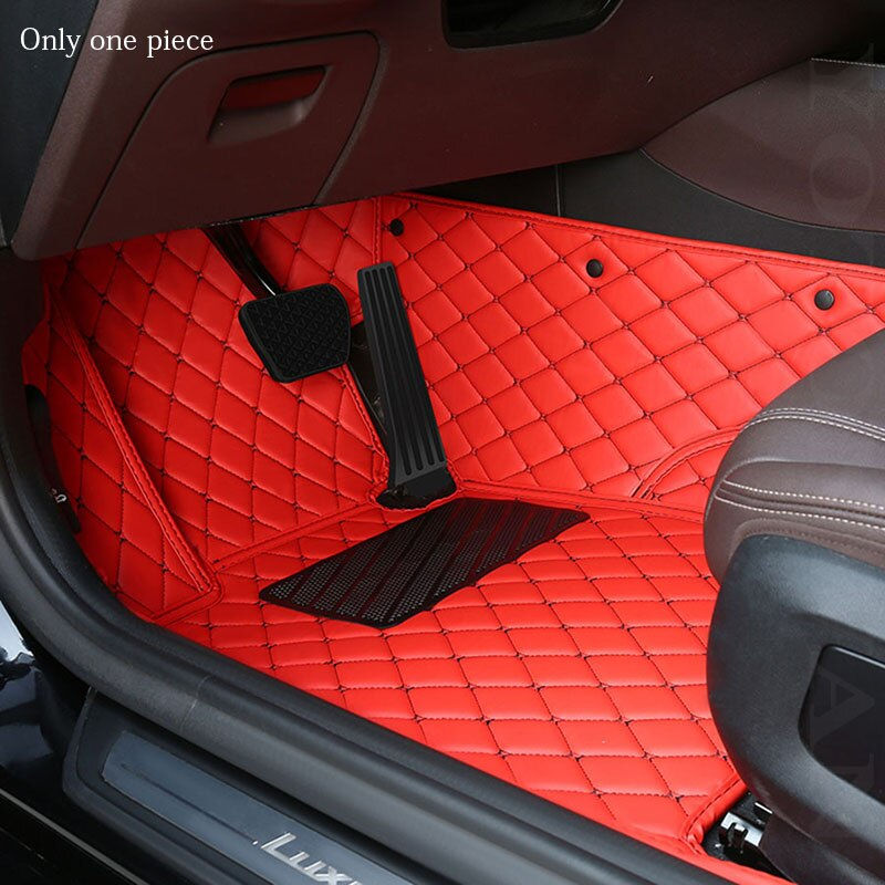 Miniature : YOTONWAN Custom Leather Car Foor Mat 100％ For Genesis GV70 GV80 GV90 Waterproof