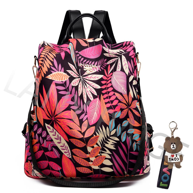 Miniatura: Fashion Women Large Capacity Women Backpack School Bags for Teenage Girls