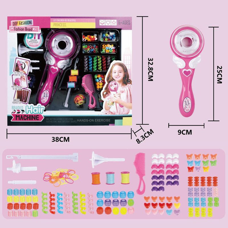 Miniaturbild: Automatic Hair Braider for Girls Electric DIY Hair Weave Machine Twist Knitting