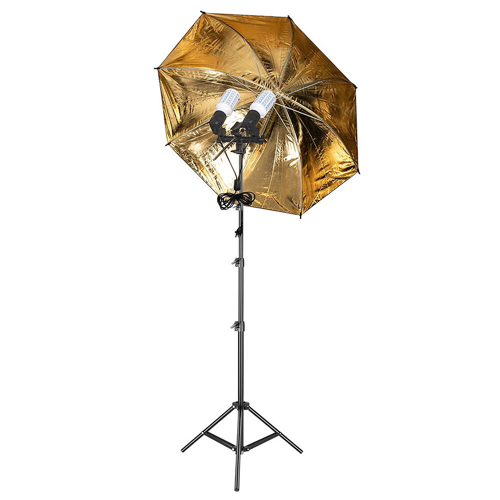 Miniaturbild: SH Double Lamp Holder Photography Bulb E27 Socket Photography 1.8m Cable With S