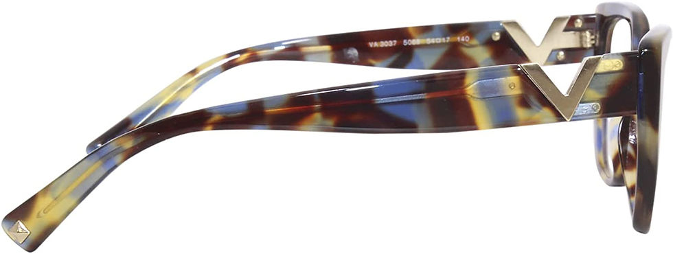 Thumbnail: Eyeglasses Valentino VA 3037 5068 Blue Havana