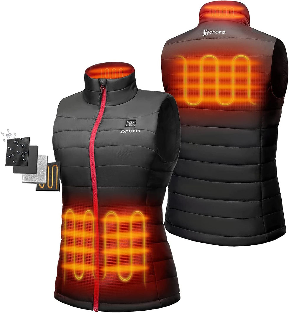 Miniatura: [Upgraded Battery] ORORO Women's Lightweight Heated Vest with Battery Pack