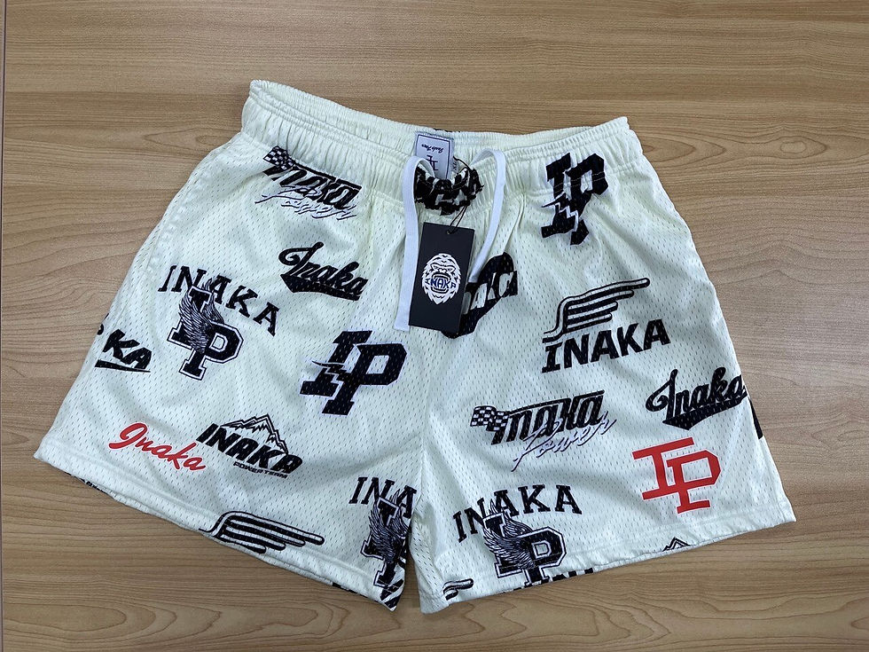 Thumbnail: Inaka Power Double Mesh Shorts Exclusive Men Women Classic GYM Mesh Shorts Inak