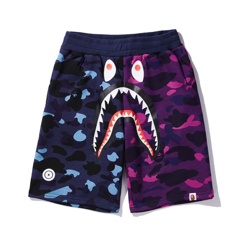 Thumbnail: Anime Shark 3D Digital Print Breathable Casual Pants Cosplay Men's Summer Fashi