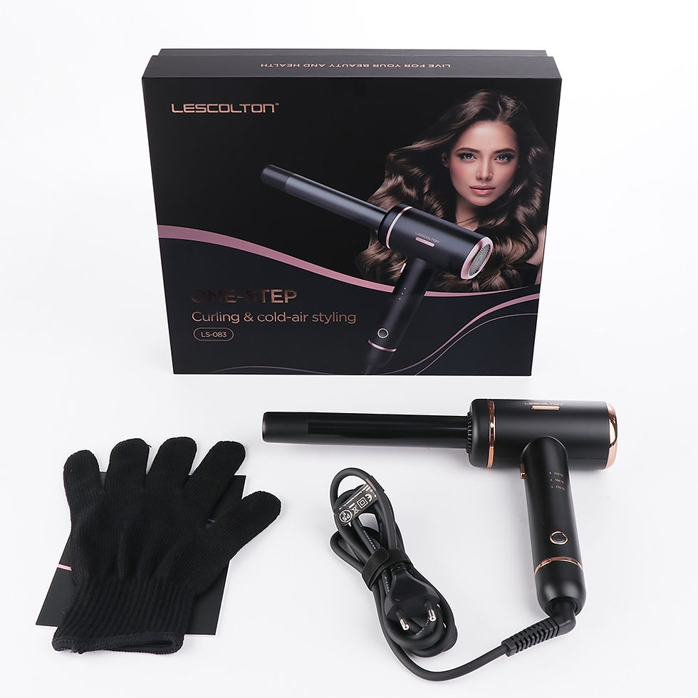 الصورة المصغرة: LESCOLTON Hair Curler Cold Air Curling Irons Automatically 2 In 1 150000 High-s