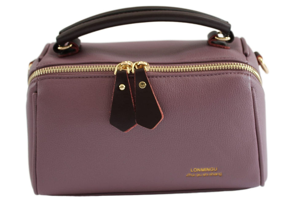 Thumbnail: JUPA Place Small Size Vegan Leather Handbag - Durable Shoulder Bag for Women - 