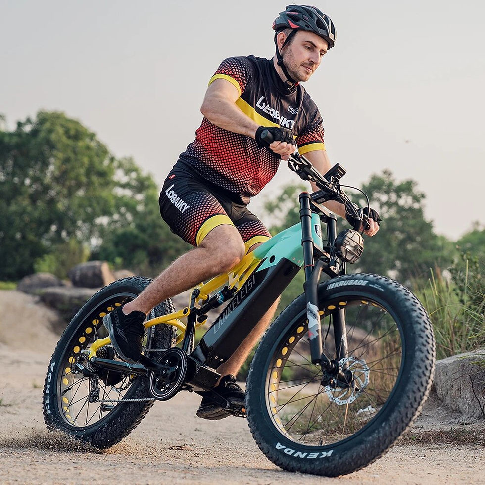 Thumbnail: EU UK Stock LANKELEISI RV800 Electric Bicycle 750W Bafang Motor 20ah Samsung Ba