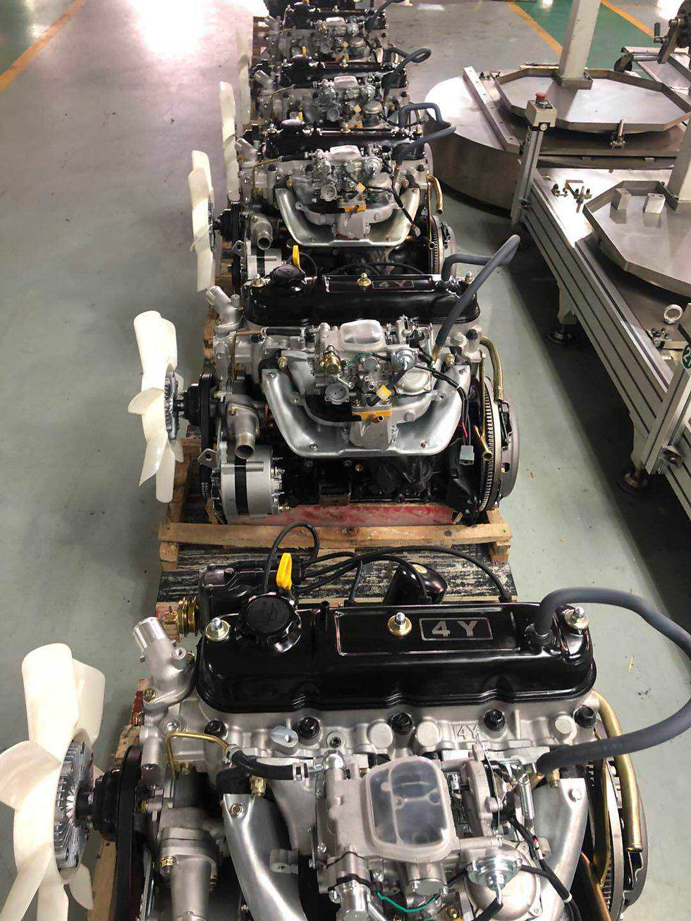 Миниатюра: EASIAN brand factory supply new 4Y 4y efi engine 2.4L motor used for TOYOTA hia