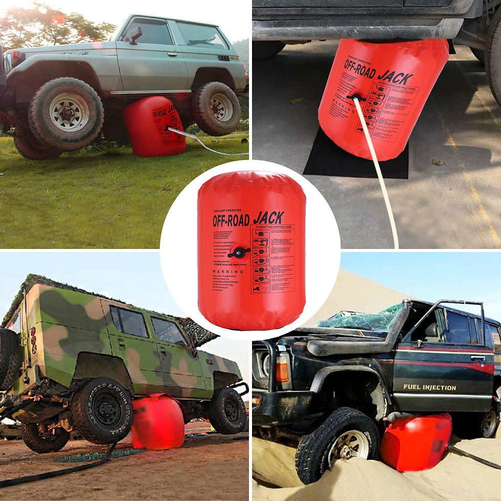 الصورة المصغرة: VEVOR 4Ton Car Inflatable Air Jack for Truck SUV Jeep Wheel Support Jack Auto E