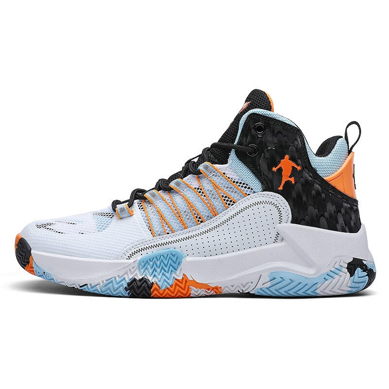 Thumbnail: Basketball Shoes Men Street Basketball Culture Jordan Cushioning Non-Slip Sport