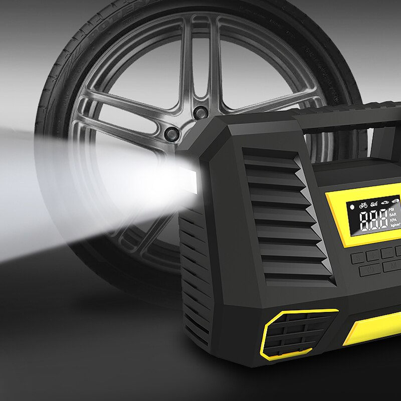 Thumbnail: Car Tire Inflator Car Portable Air Compressor Pump Air Compressor For Auto Car 