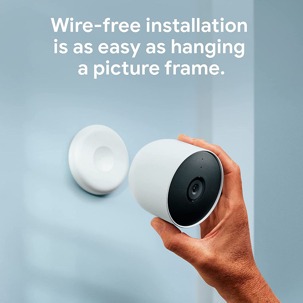 الصورة المصغرة: Google Nest Cam Outdoor or Indoor, Battery - 2nd Generation - 2 Pack