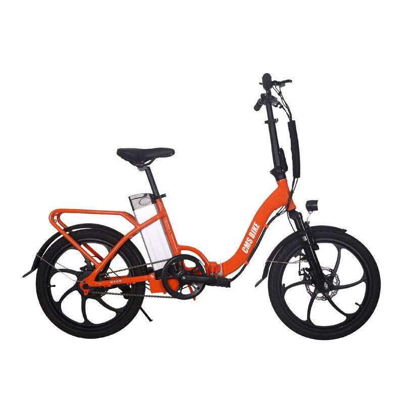 Thumbnail: 20-inch Alloy Lightweight Folding Electric Lithium Battery Car Battery Power El