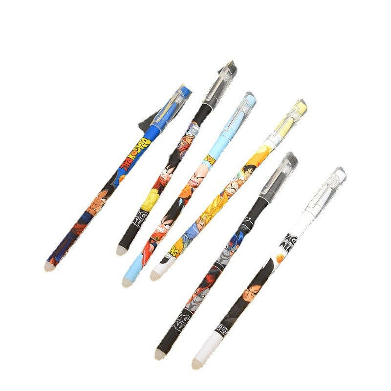 Thumbnail: 12Pcs Box Anime Dragon Ball Son Goku Black Bule Gel Pen Student Signature Pen S