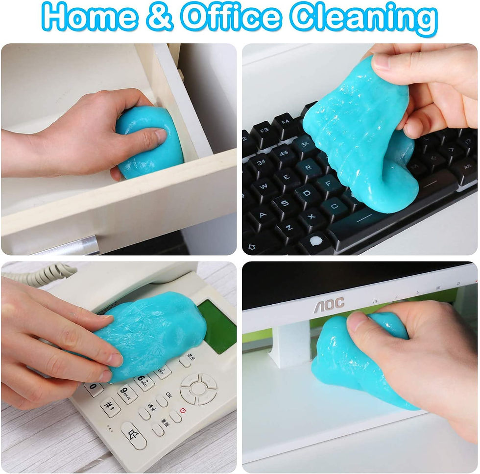 Thumbnail: Cleaning Gel for Car, Car Cleaning Kit Universal Detailing Automotive Dust Car 