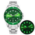Thumbnail: Luxury Famous TVK Brand Watch For Women Gold Stainless Steel Strap Diamond Digi