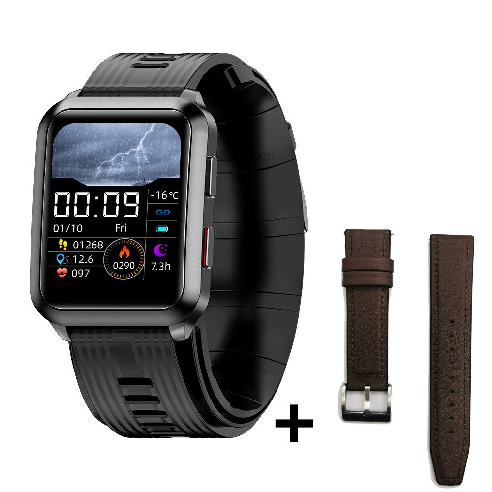 PPWOLF Health Care Smart Watch PM60 Air Pump Accurate Blood Pressure Oxygen Bod