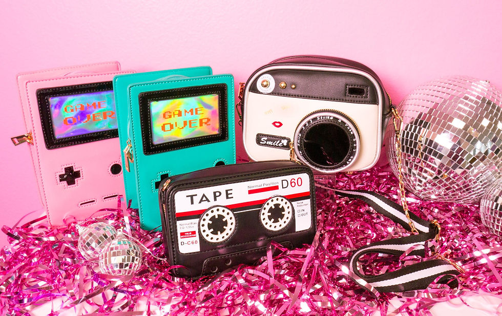 Miniatura: Play a Tune Cassette Tape Handbag