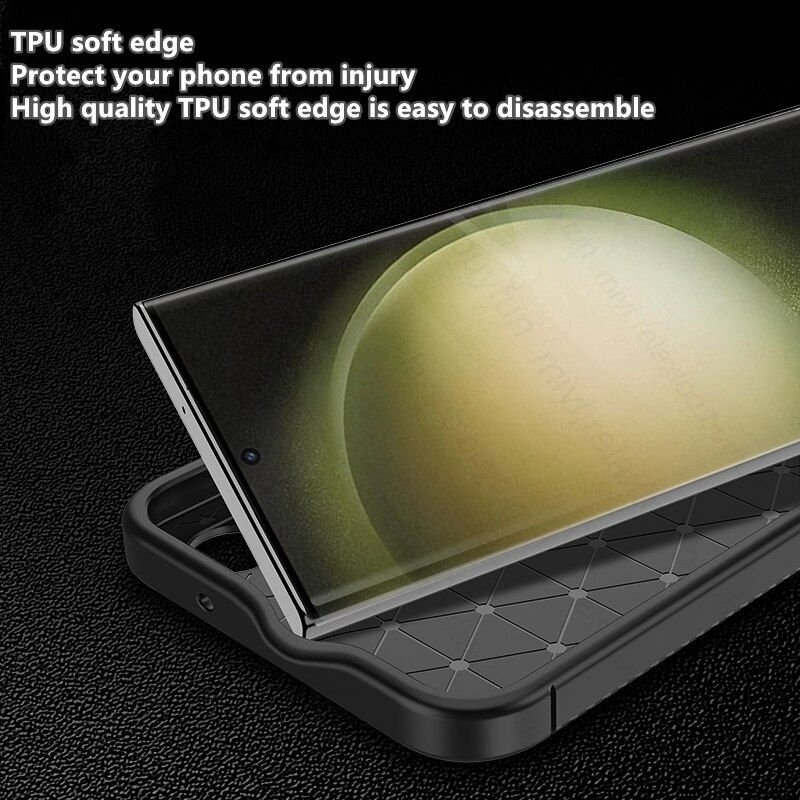 Thumbnail: For Samsung Galaxy S23 Ultra Case Cover S 23 Ultra S23Ultra S23+ Soft Silicone 