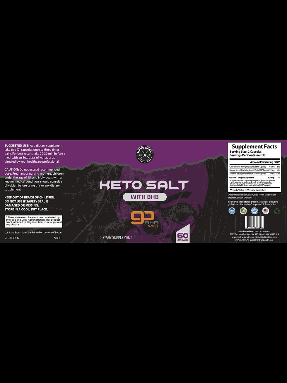 Miniature : Keto Salt With BHB- Natural Ketosis Using Ketone & Ketogenic Diet