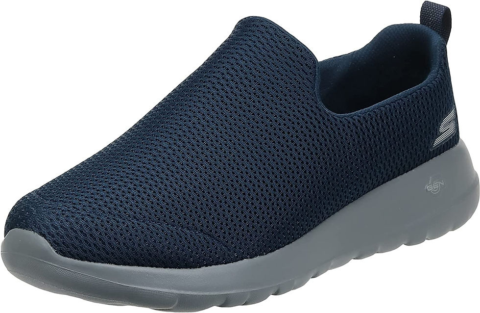 Thumbnail: Skechers Men's Go Max-Athletic Air Mesh Slip on Walking Shoe Sneaker