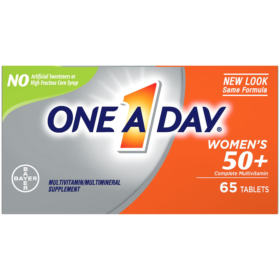 Miniature : One A Day Women's 50+ Multivitamin Tablets, Multivitamins for Women, 65 Ct