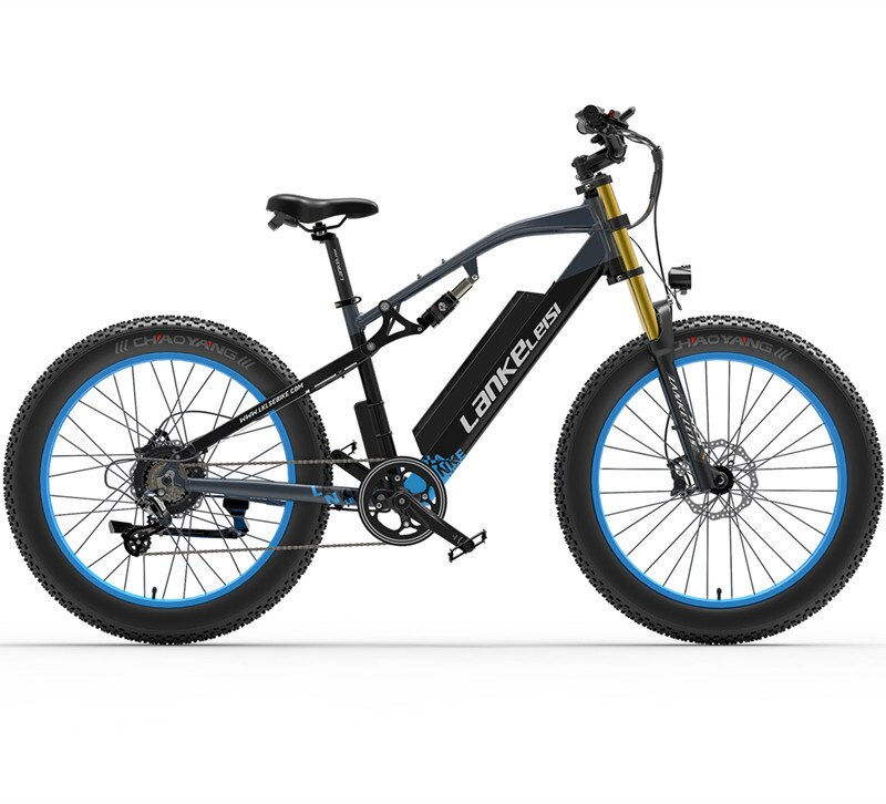 Thumbnail: US Wholesale LANKELEISI RV700 Electric Bicycle 48V 16Ah 1000W  Electric Mountai