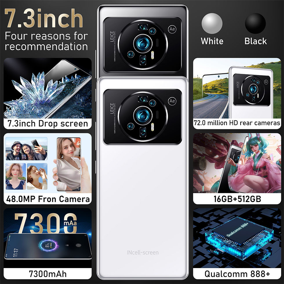 Miniatura: UK USA 100% Original Android Phone 16GB+512GB Camera Mobiles Phones