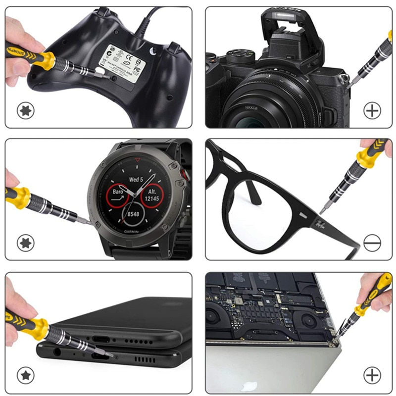 Miniaturbild: Mini Precision Screwdriver Set Magnetic,135/115 in 1 Electronic Repair Tool Kit