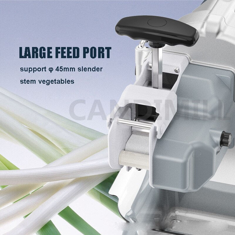 Thumbnail: Vegetable Cutting Machine Electric Slicer Pepper Green Onion Celery Cutting Pro