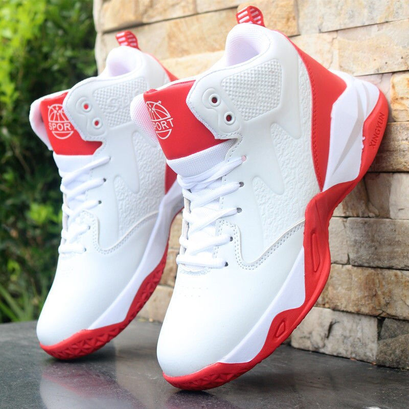Thumbnail: Men's Basketball Shoes Jordan High-Top Sneakers Male Cushioning Light Comfortab