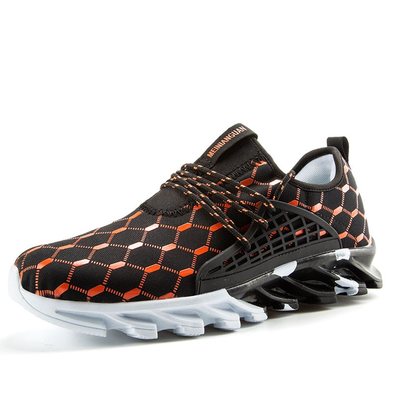 Thumbnail: New Fashion Men Running Shoes Sports Shoes Casual Trainers Mesh Tennis Sneakers