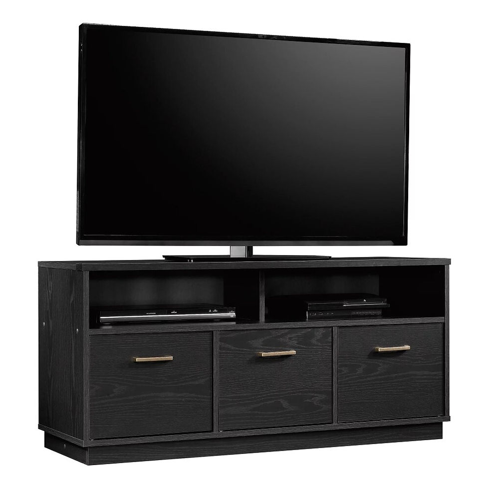 Thumbnail: Living Room Cabinets 3-Door TV Stand Console for TVs Up To 50"