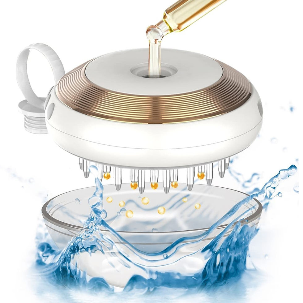 Thumbnail: New Design Hair Loss Treatment Electric Scalp Applicator Comb EMS Laser Vibrati