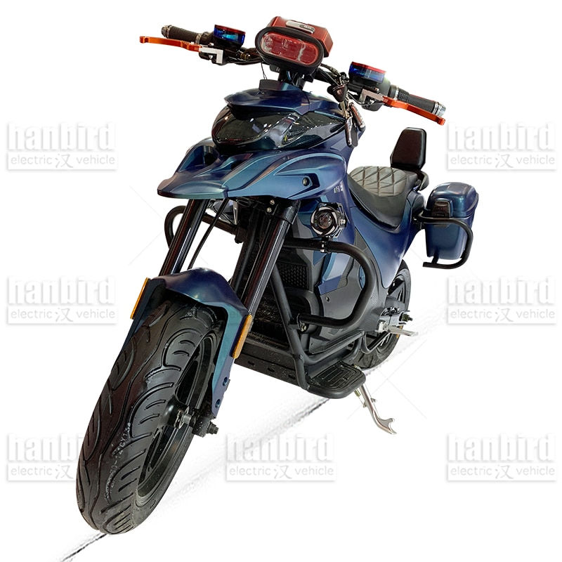 Миниатюра: Good quality 2000w 5000w electric racing motorcycles powerful Devil
