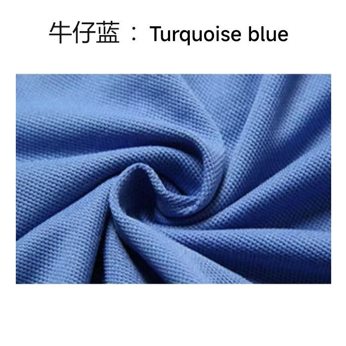 الصورة المصغرة: European And American Men cotton embroidered polo shirt 2022 summer new high-en