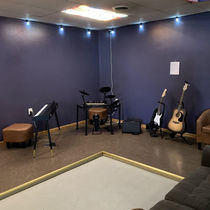 Music equipment, drum set, keyboard, guitars