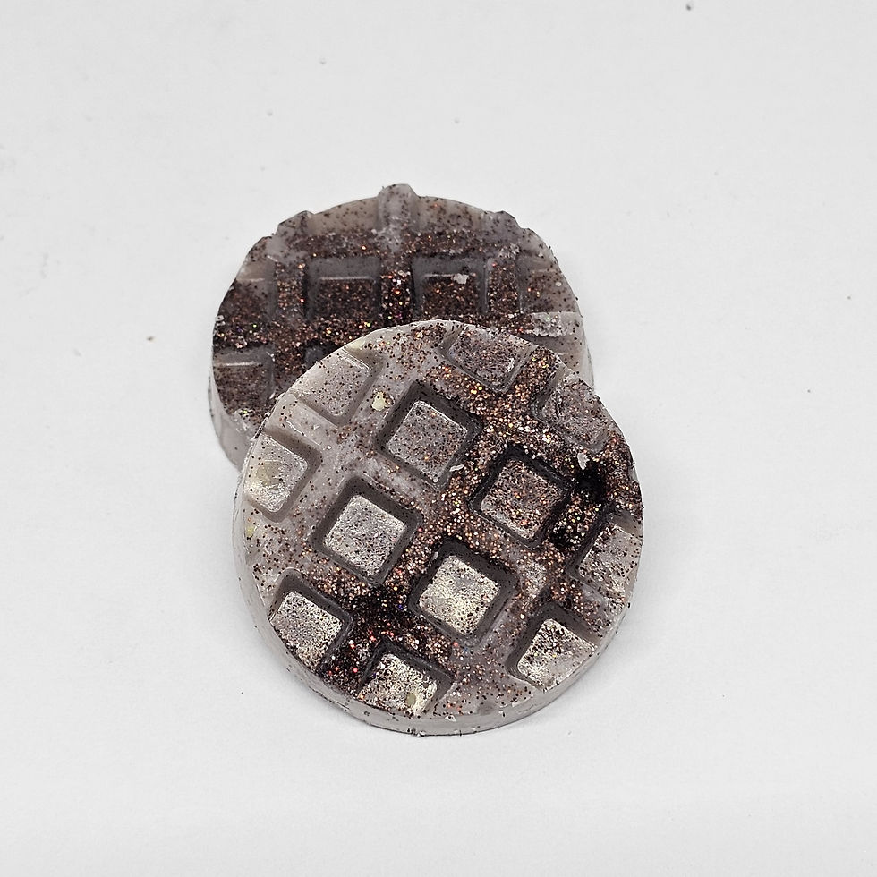 Fondant Gaufrette ronde "Choco noisette"