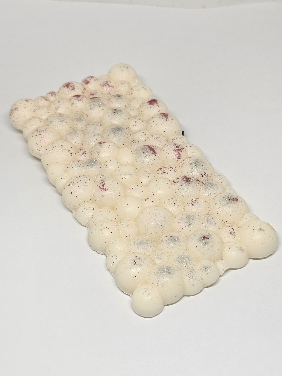 Grande tablette motif Bulle "Nougat blanc"