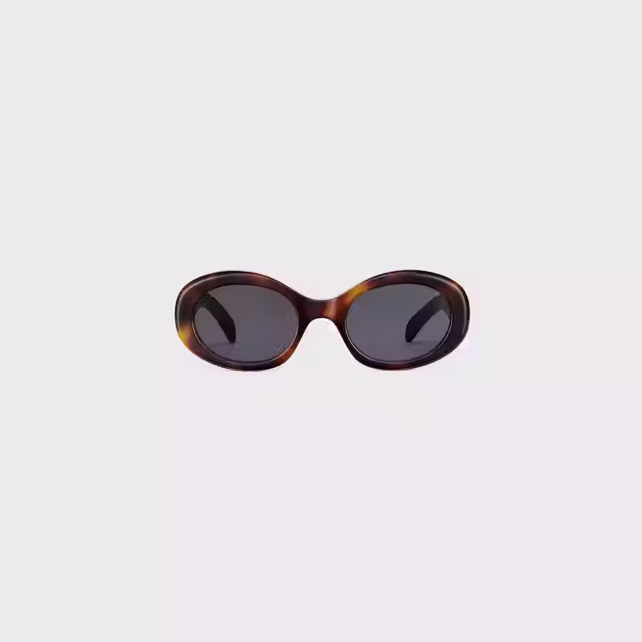 Lunettes de soleil Céline ovale, vue de face