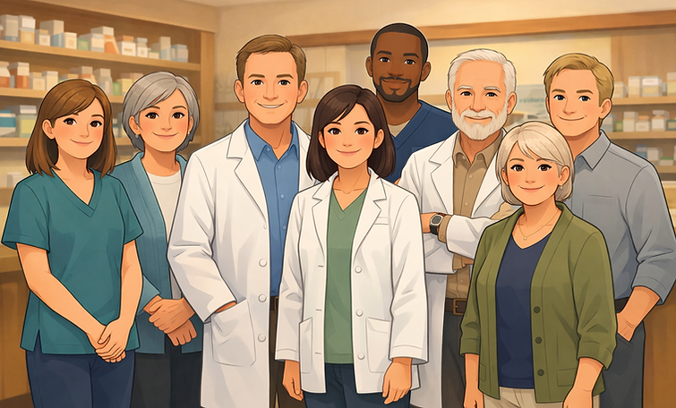 Friendly Pharmacy Team