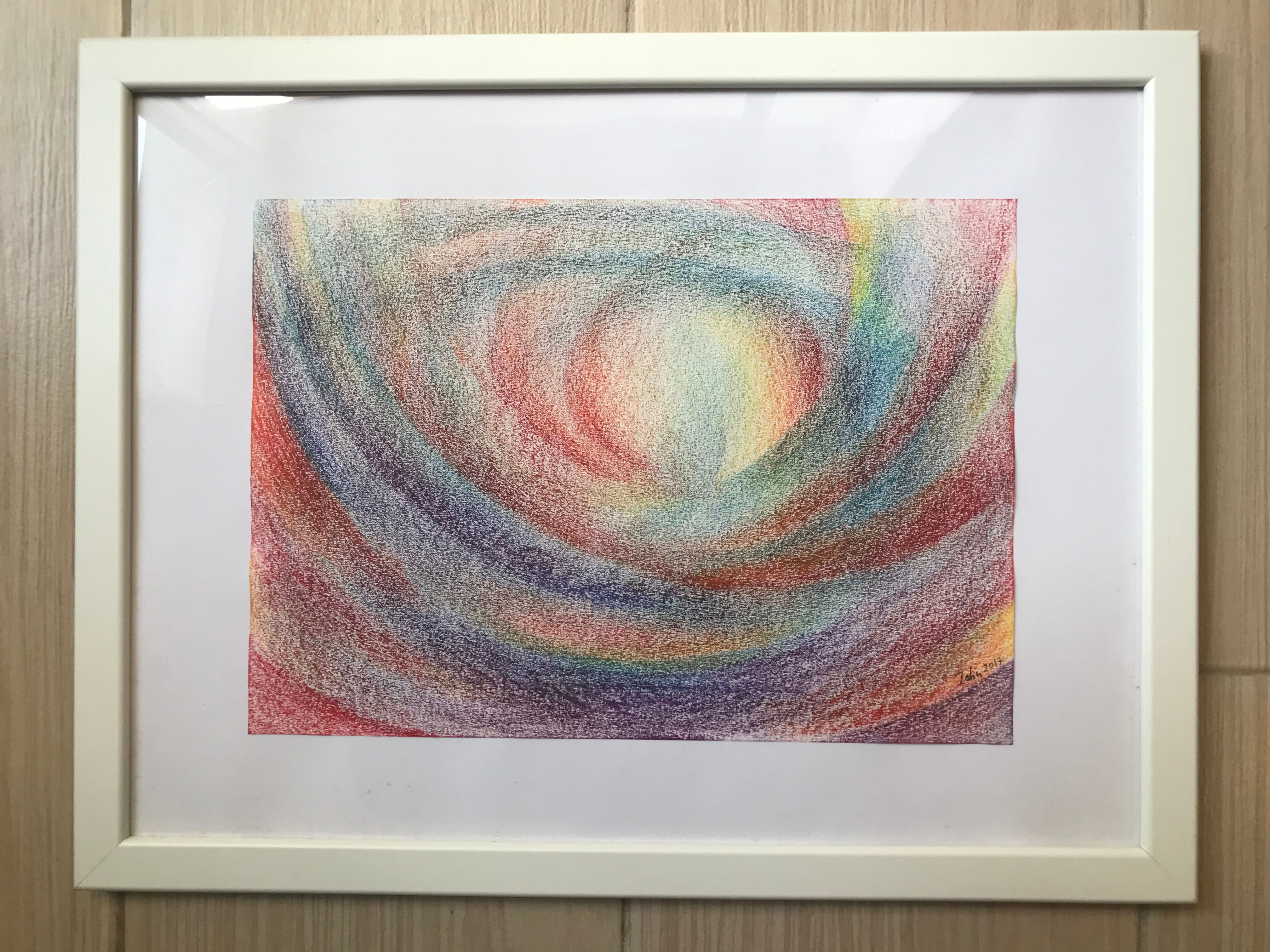 [美國John Stolfo Collection] Pastel Painting with Frame