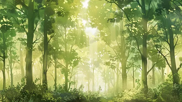 Paysage lors d'un escape game à vélo