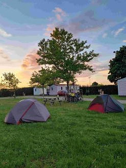 Camping escalade Briançon paysage montagne