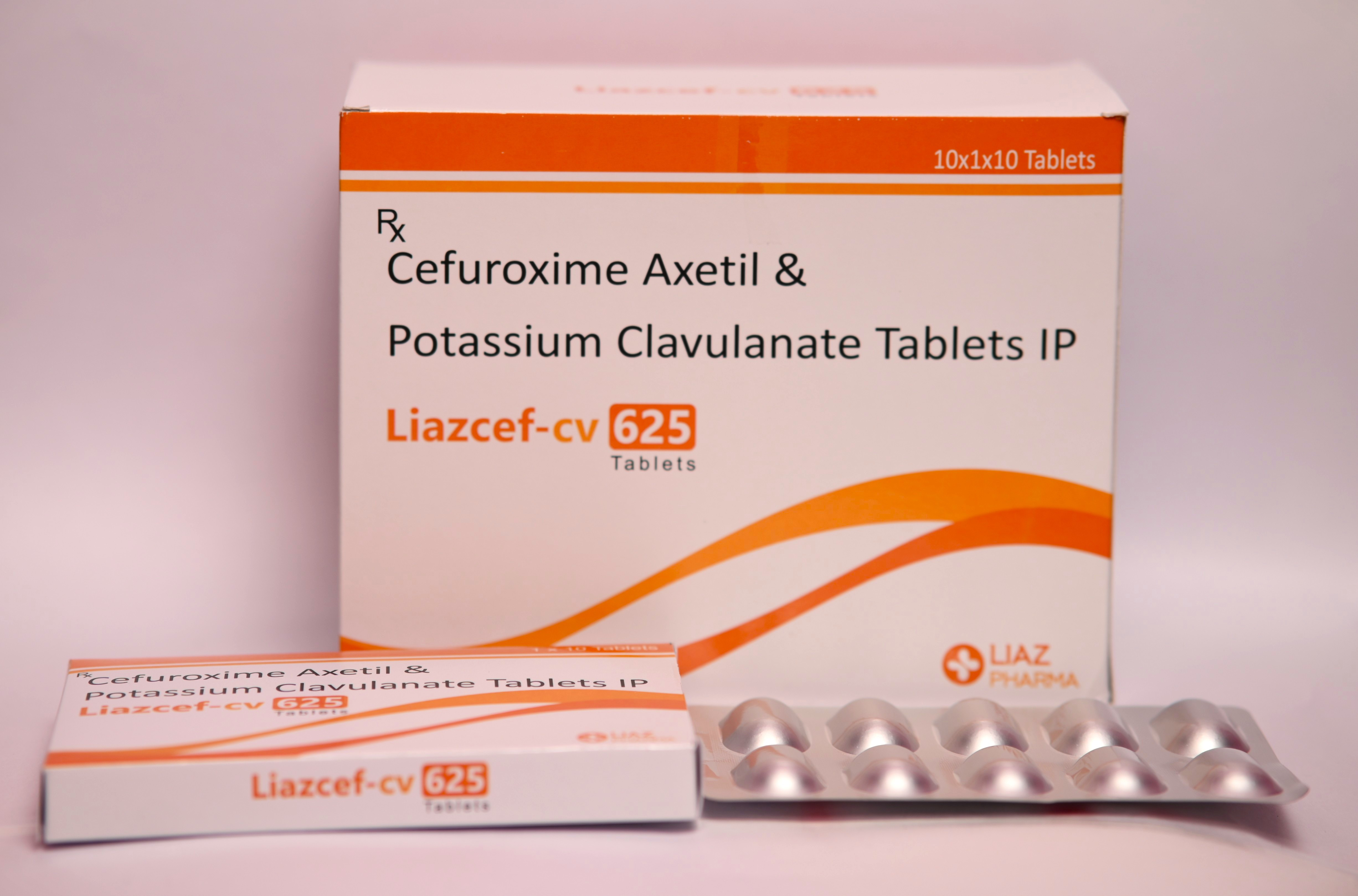Liazcef CV 625 Tablet
