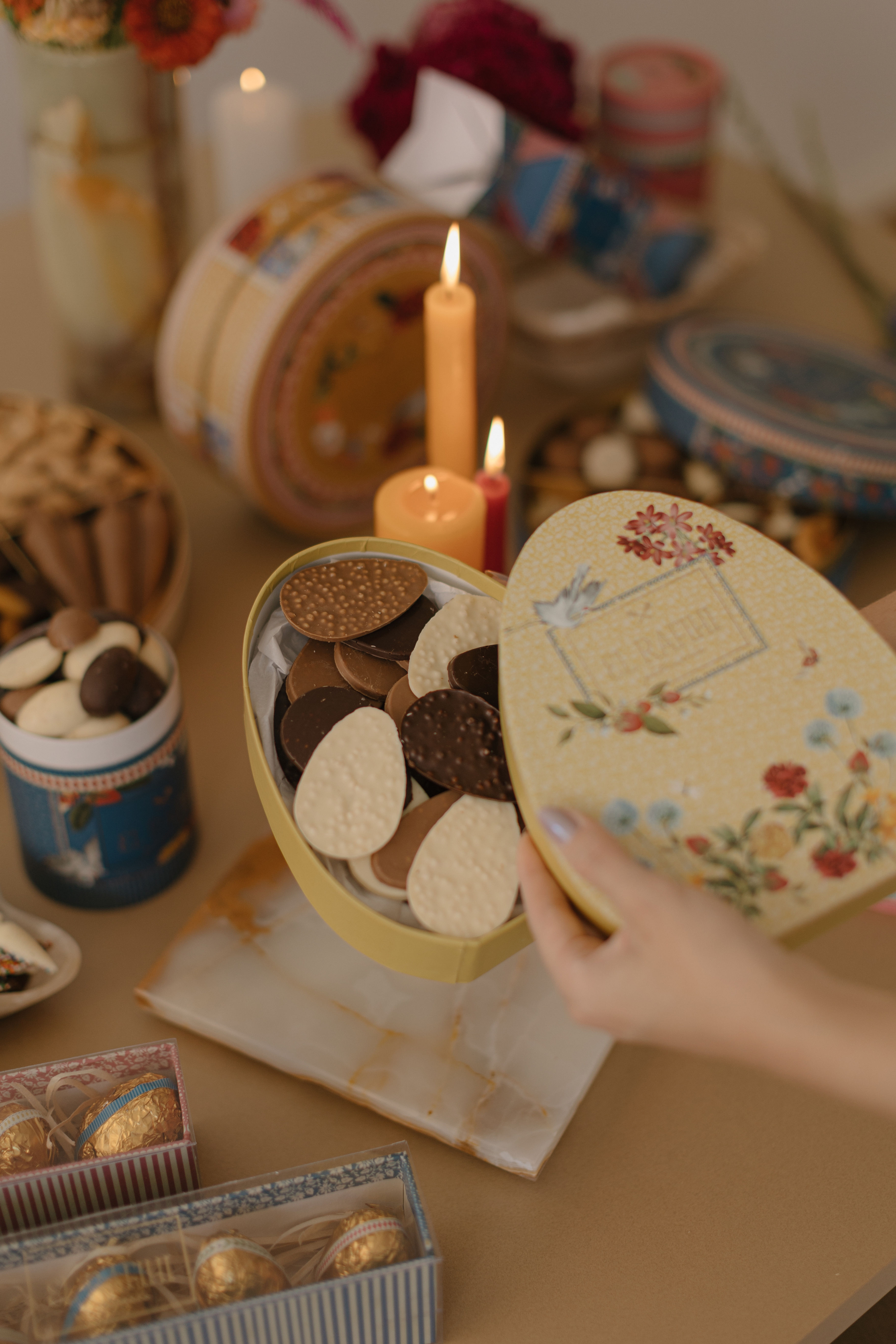 Caixa Botânica Oval