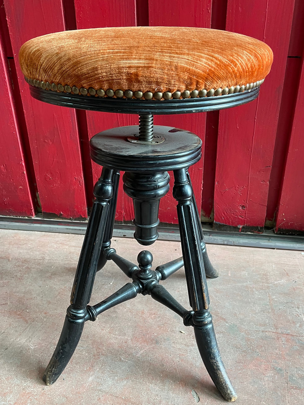 Miniature : Tabouret de piano Napoléon