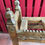 Miniature : Afghanistan, un ancien porte jarres  en bois de cèdre, milieu 19éme